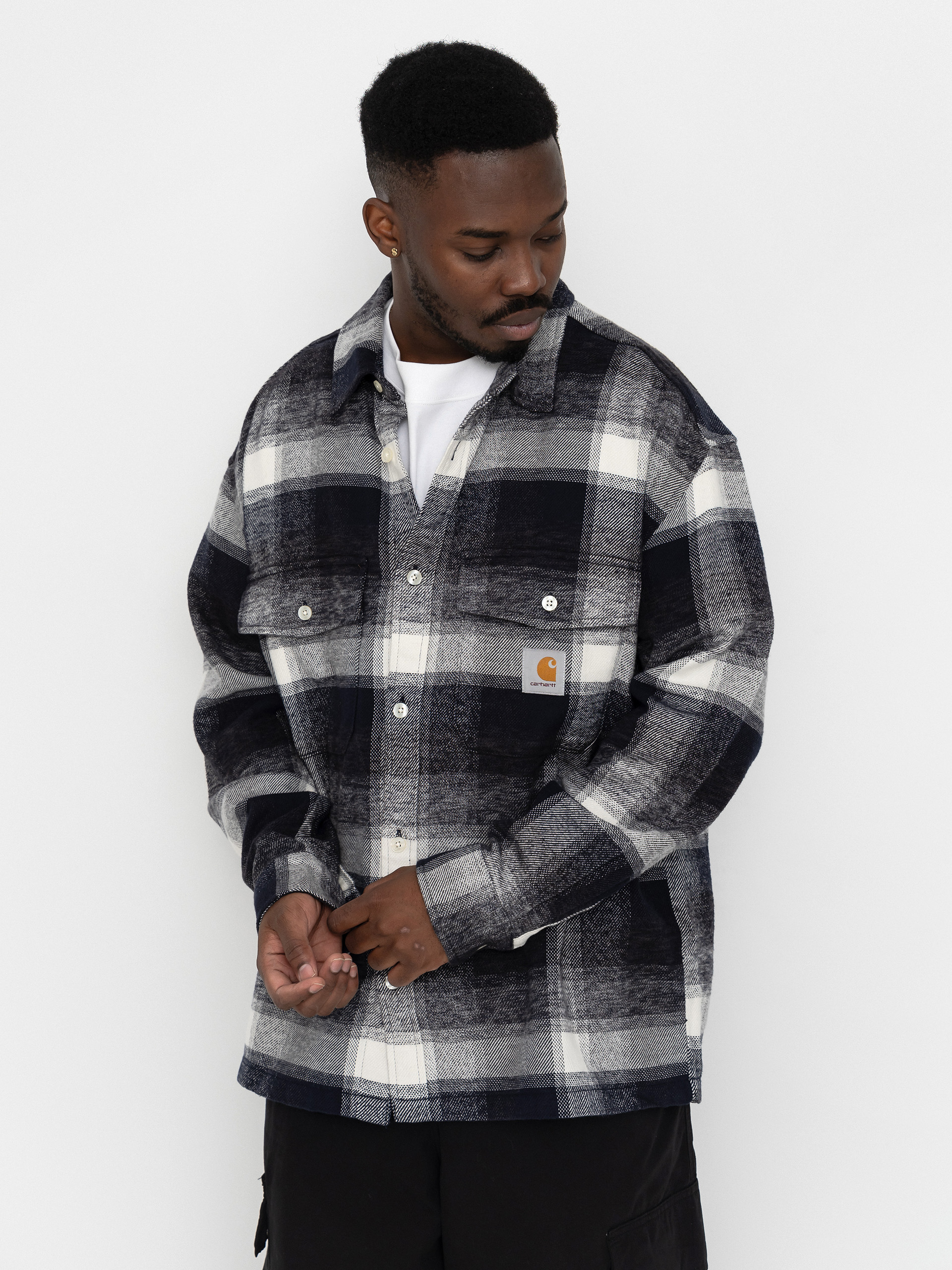 Сорочка Carhartt WIP Esterson (esterson check dark navy)