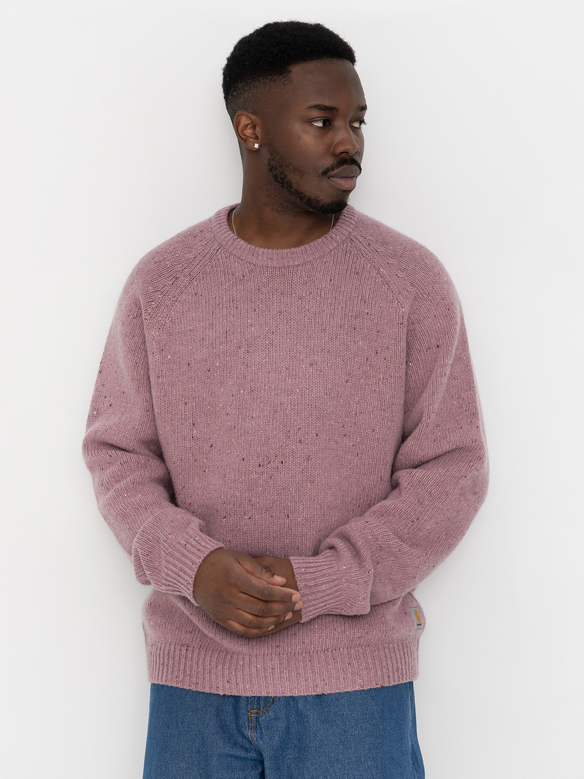 Светр Carhartt WIP Anglistic (speckled hortensia)