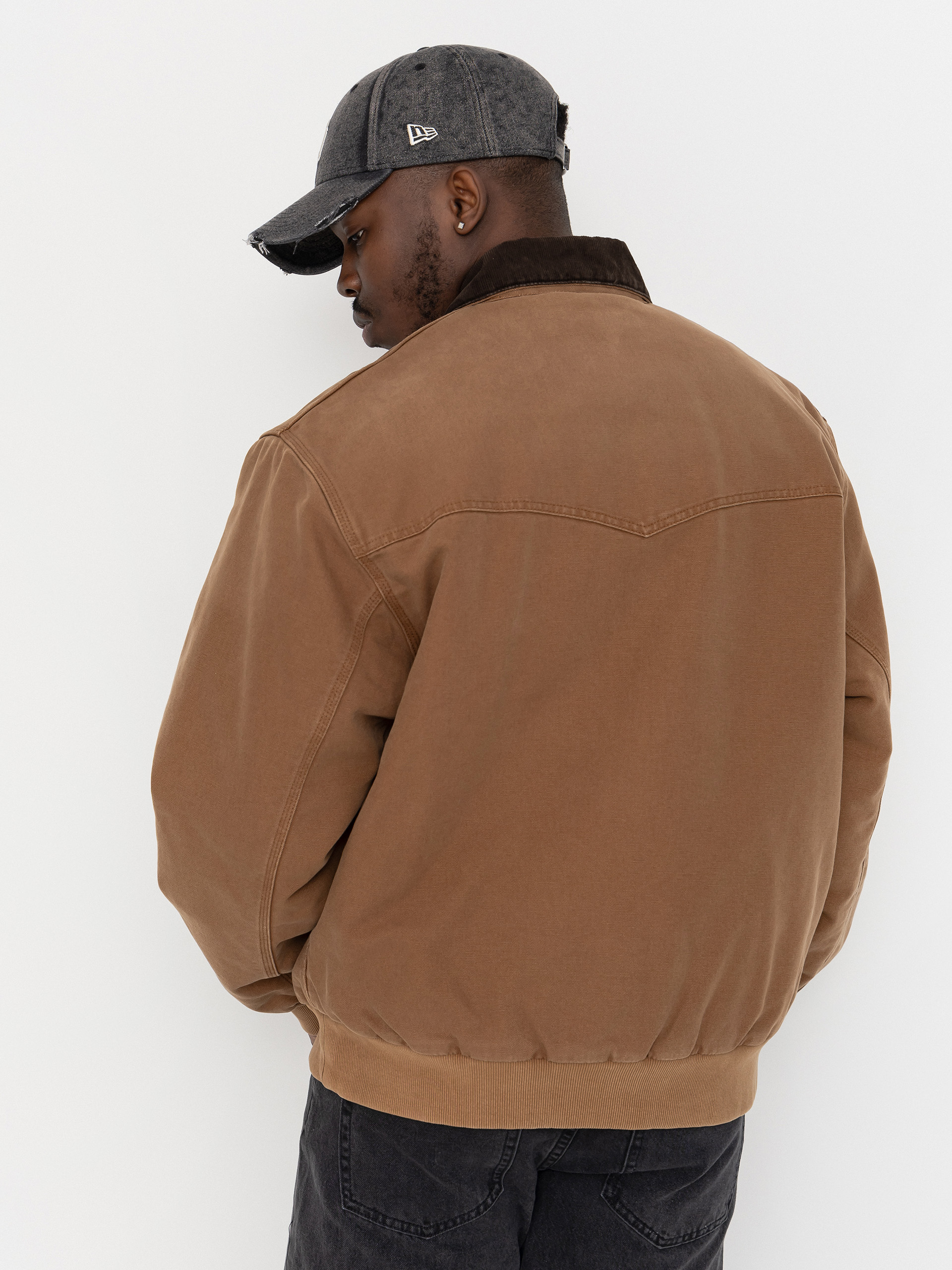 Куртка Carhartt WIP OG Santa Fe (wip h brown/tobacco/stone canvas)