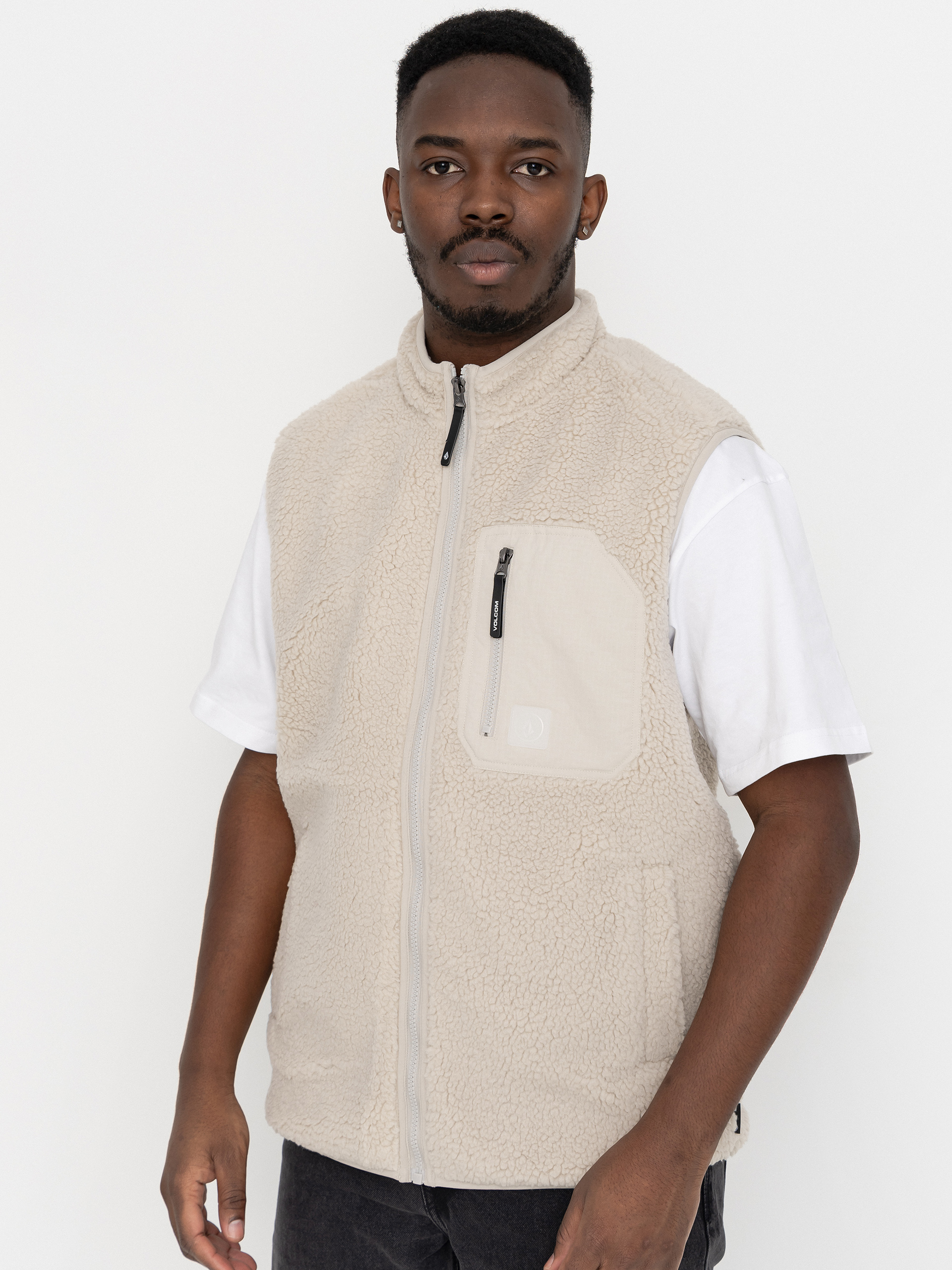 Безрукавка Volcom Muzzer Fuzzar (stone)
