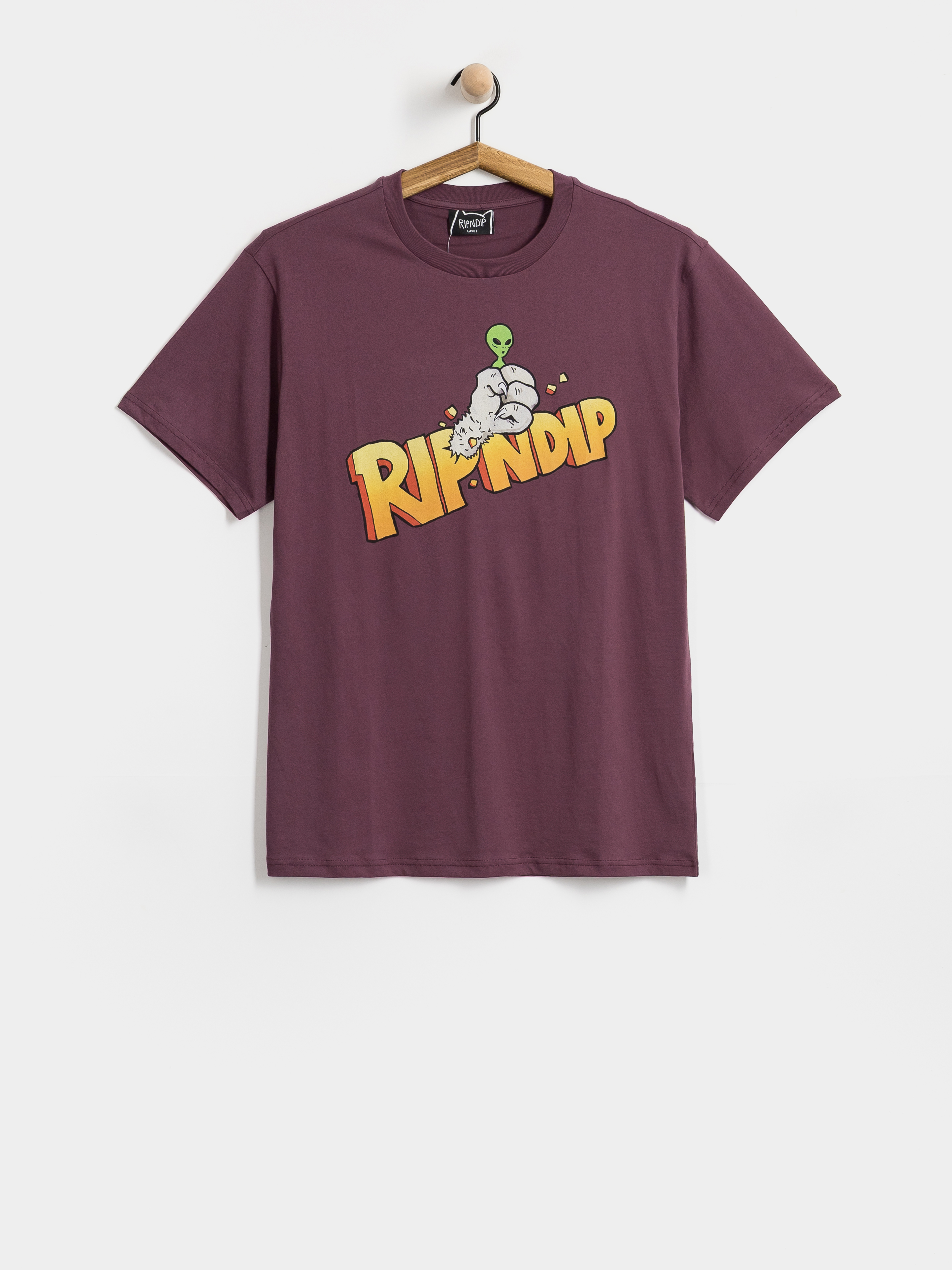 Футболка RipNDip Stronger (dark plum)