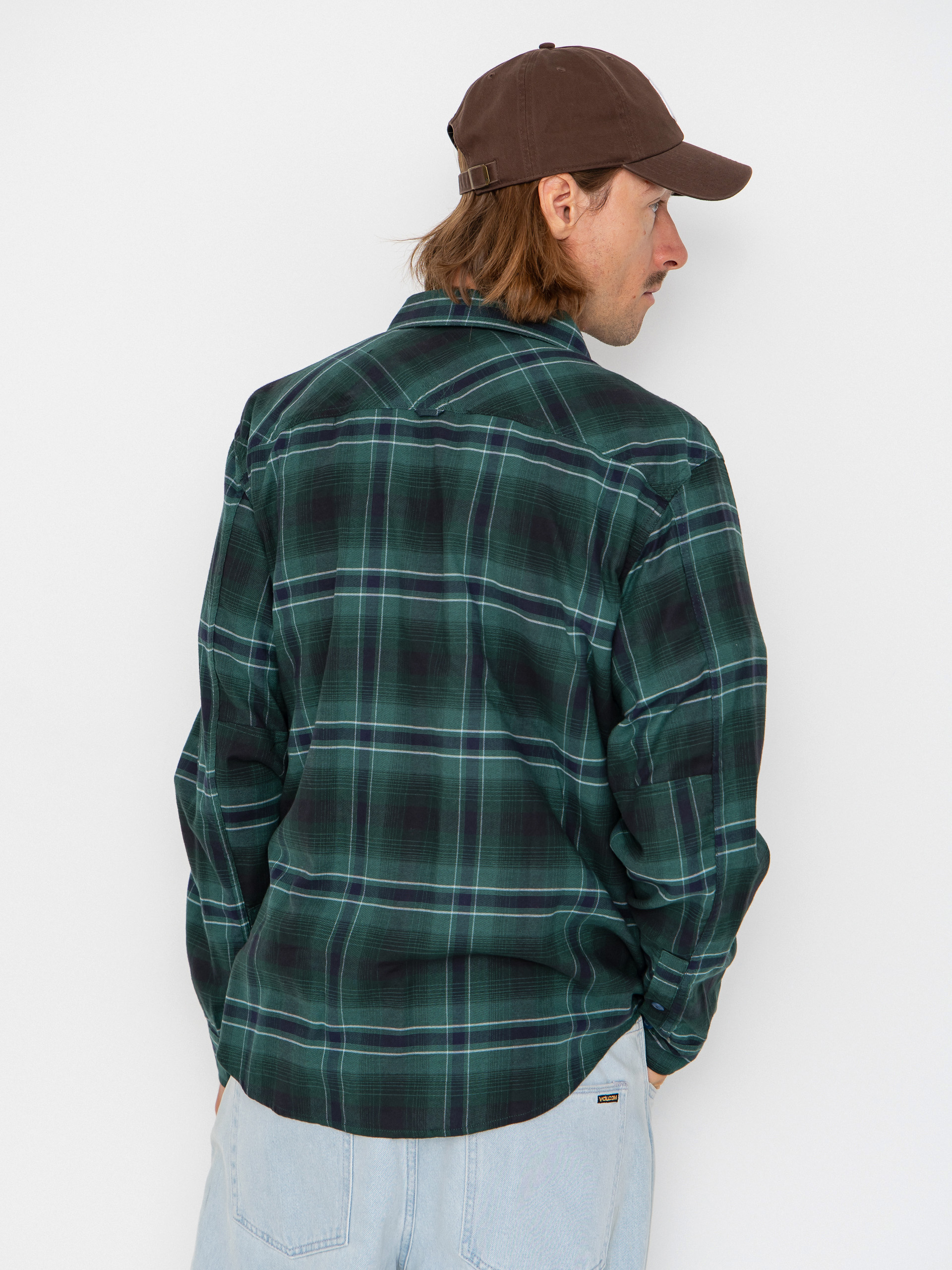 Сорочка Fox Survivalist Stretch Flannel (dp fern)