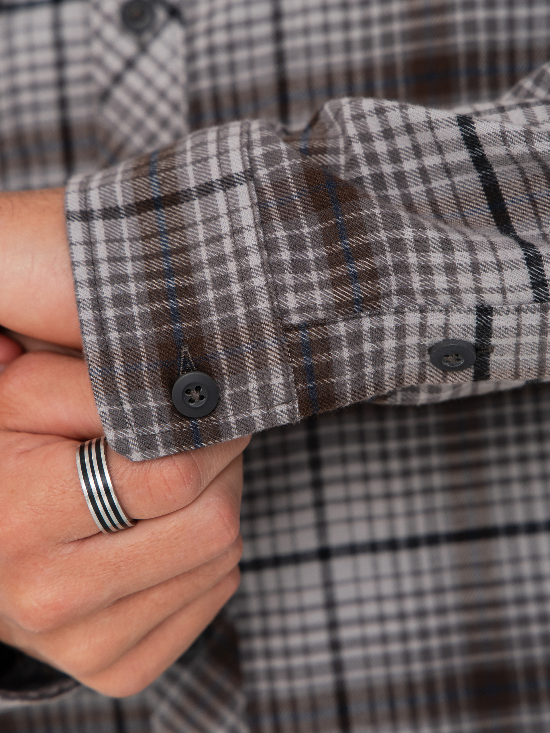 Сорочка Fox Survivalist Core Flannel (still grey)