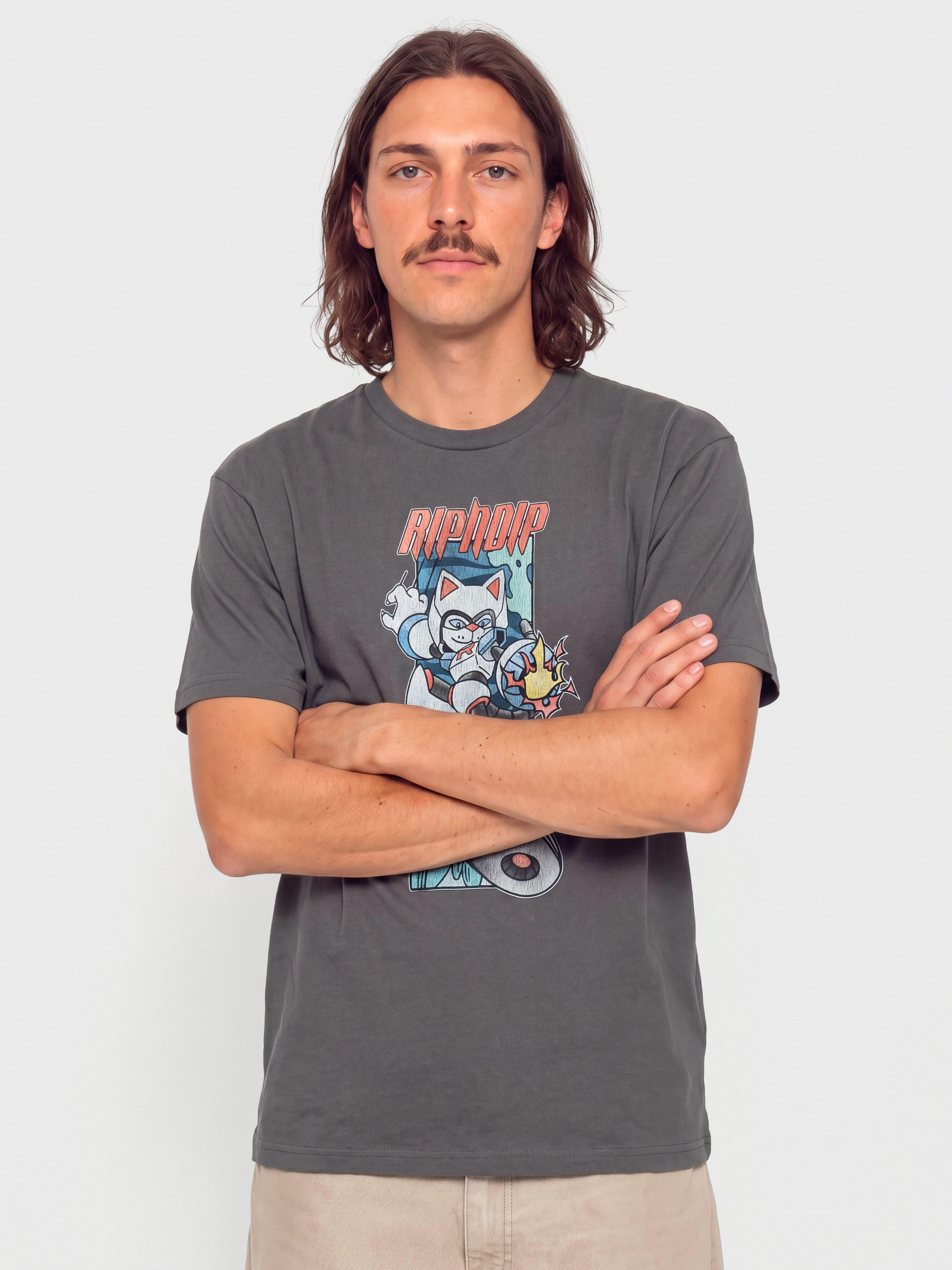 Футболка RipNDip Rokkunerm (charcoal)
