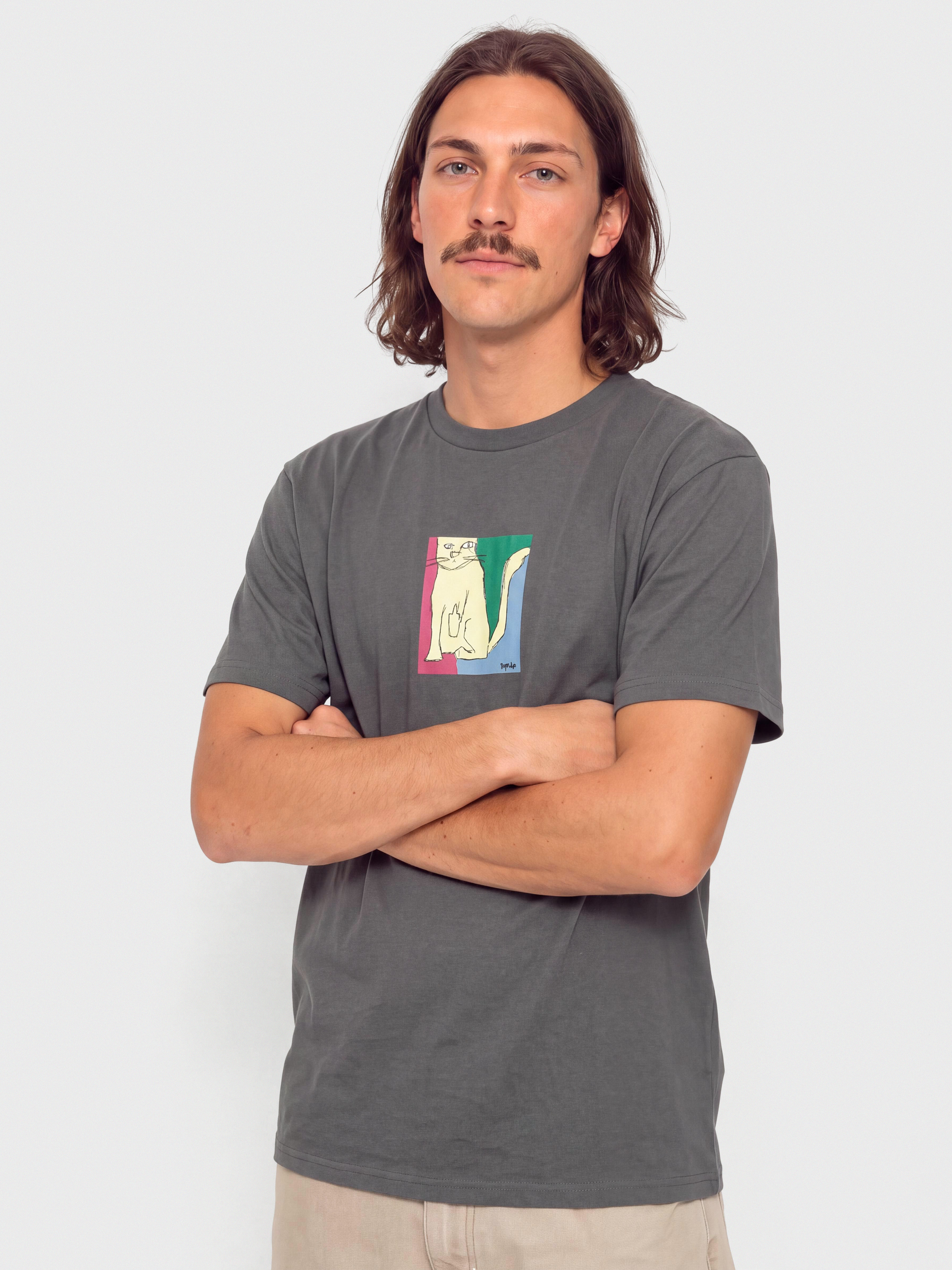 Футболка RipNDip Nermhol (charcoal)