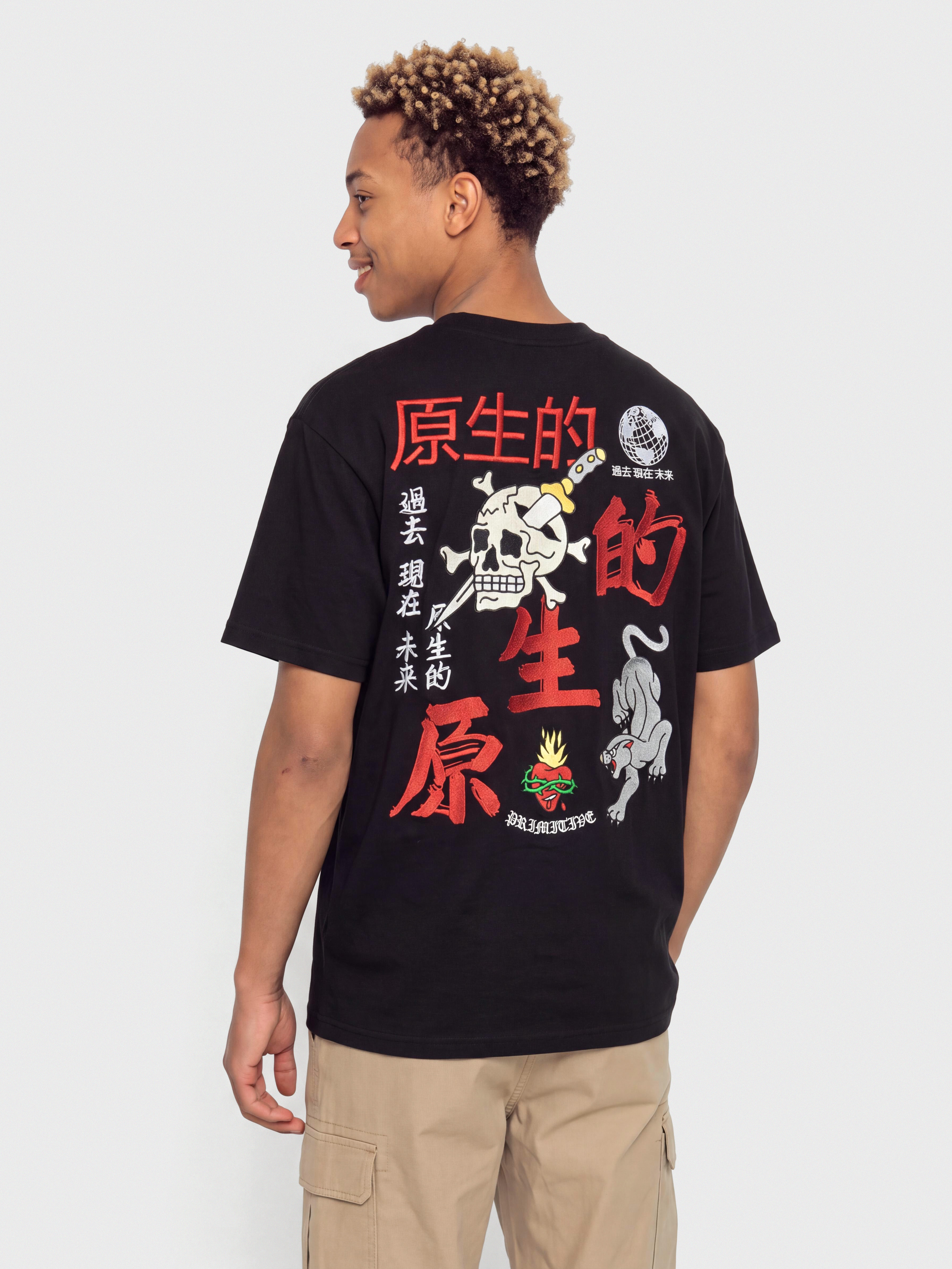 Футболка Primitive Outsider (black)