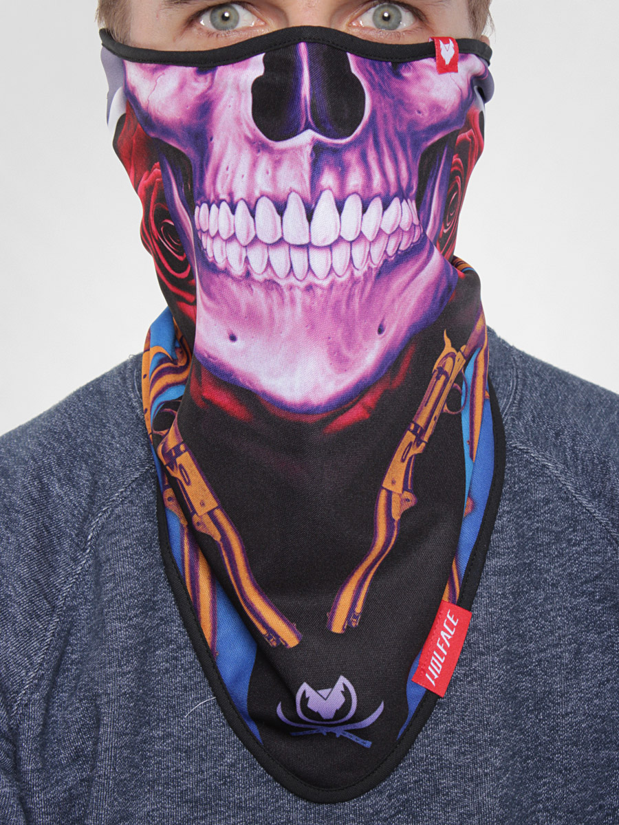 Бандана Wolface Bandana Skull&Guns 