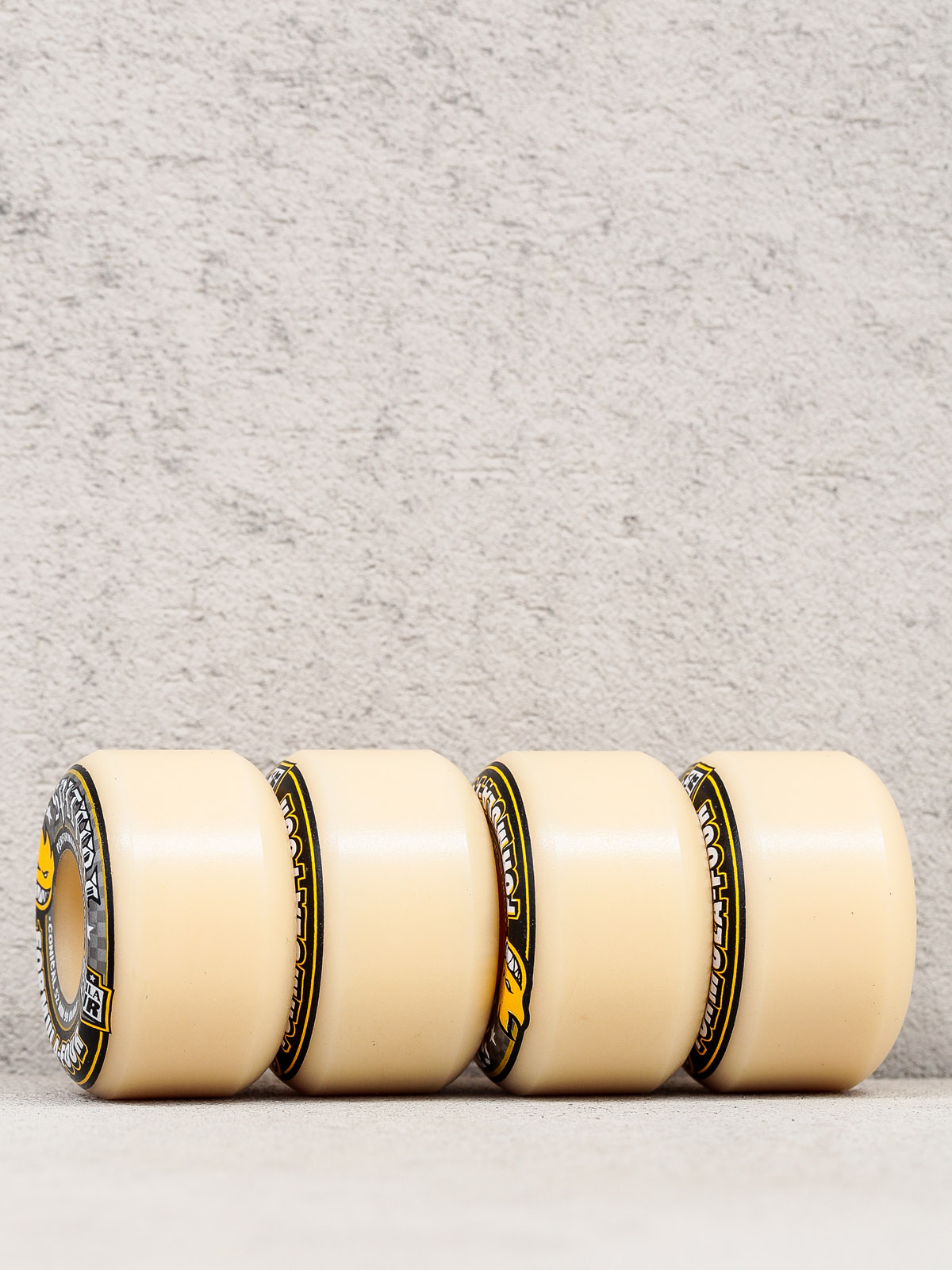 Колеса Spitfire Formula Four 99 Duro Conical (yellow print/white)