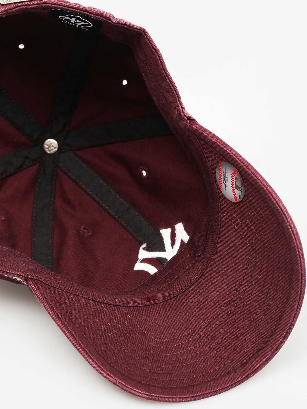 Кепка 47 Brand New York Yankees ZD (washed maroon)