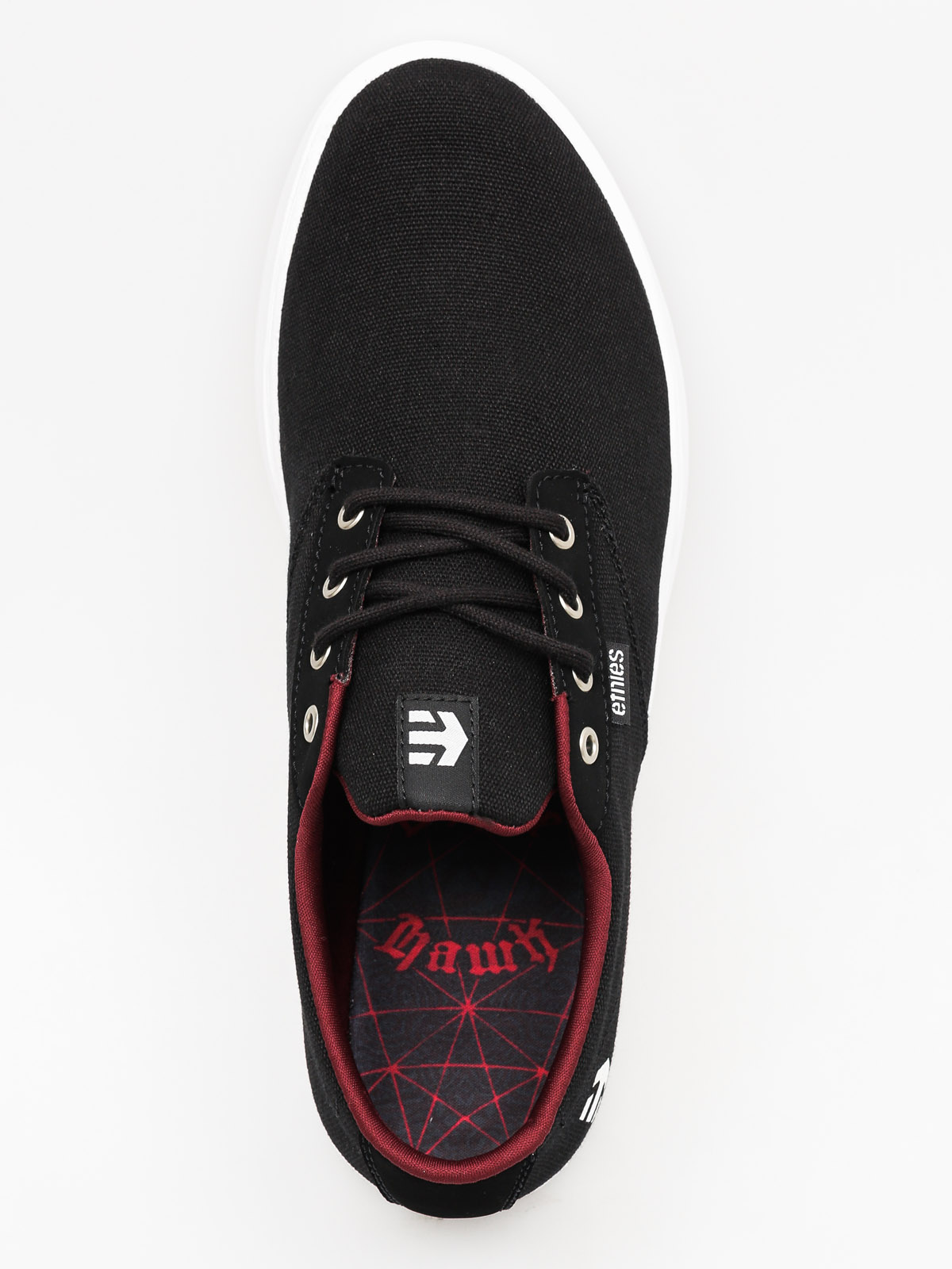 Взуття Etnies Jameson SC (black/white/burgundy)