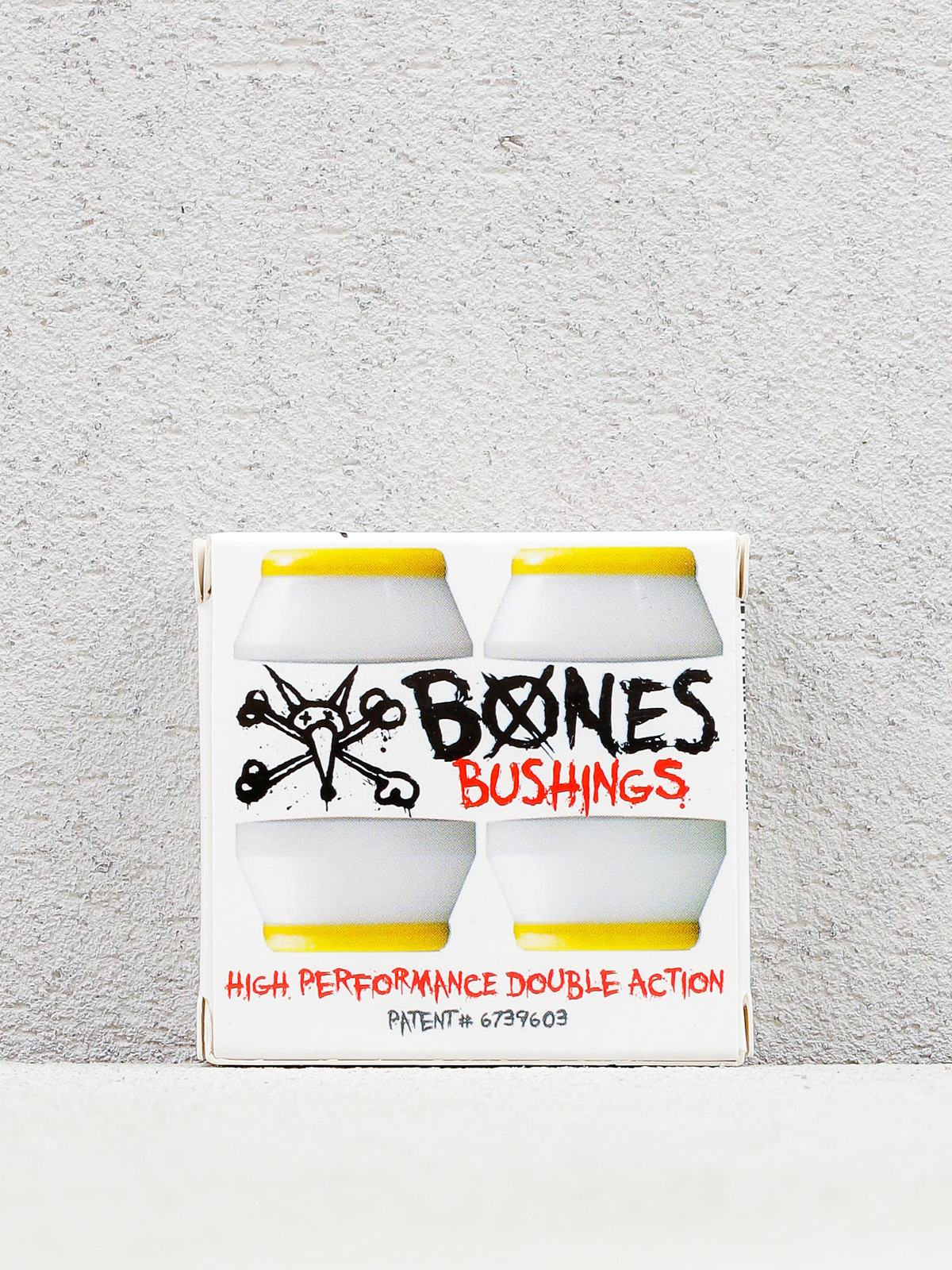 Бушинги Bones Bushings Medium (yellow/white)