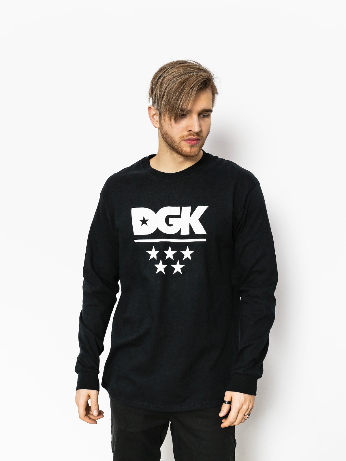 Лонгслів DGK All Star (black)