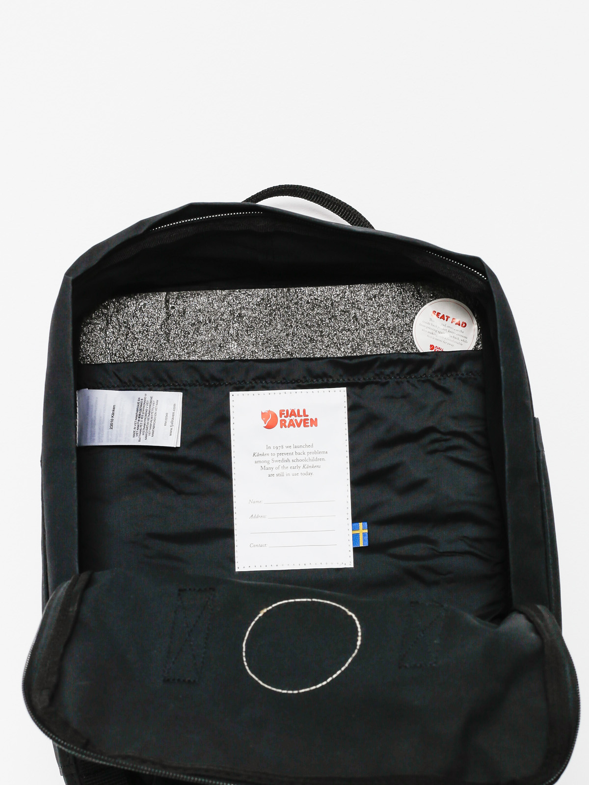 Рюкзак Fjallraven Kanken - чорний (black)