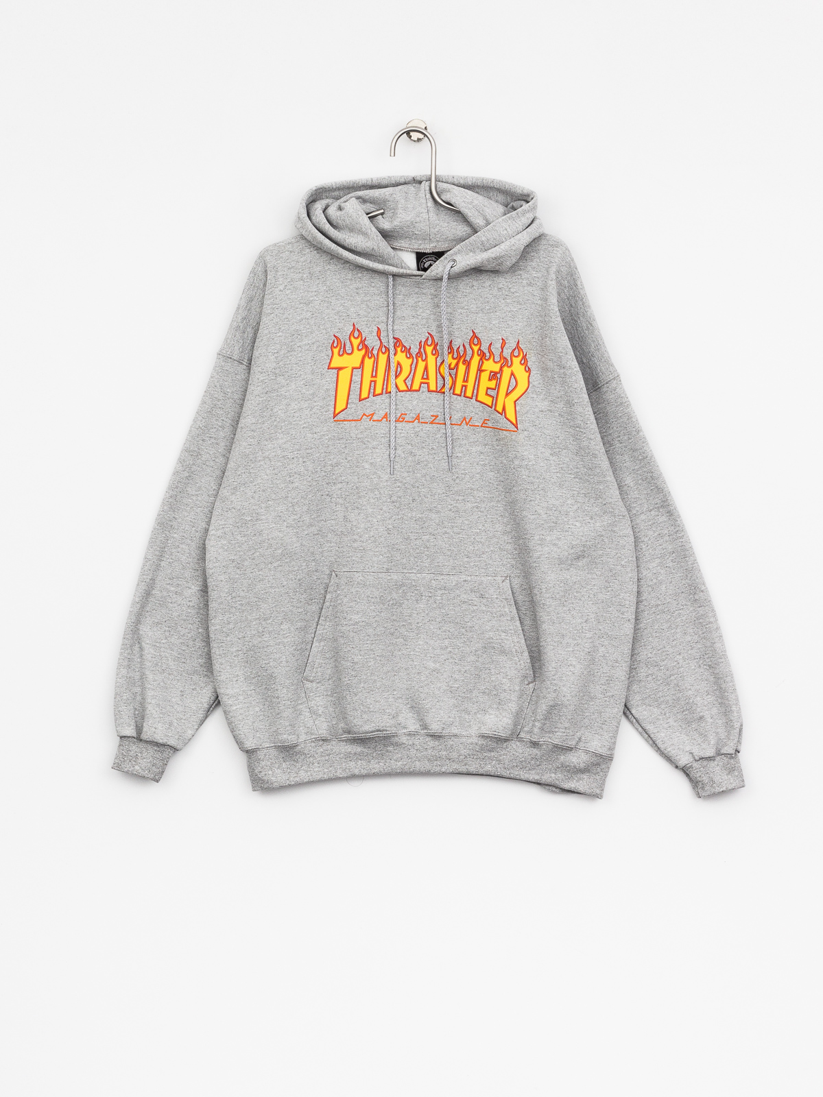 Худі Thrasher Flame HD (grey)