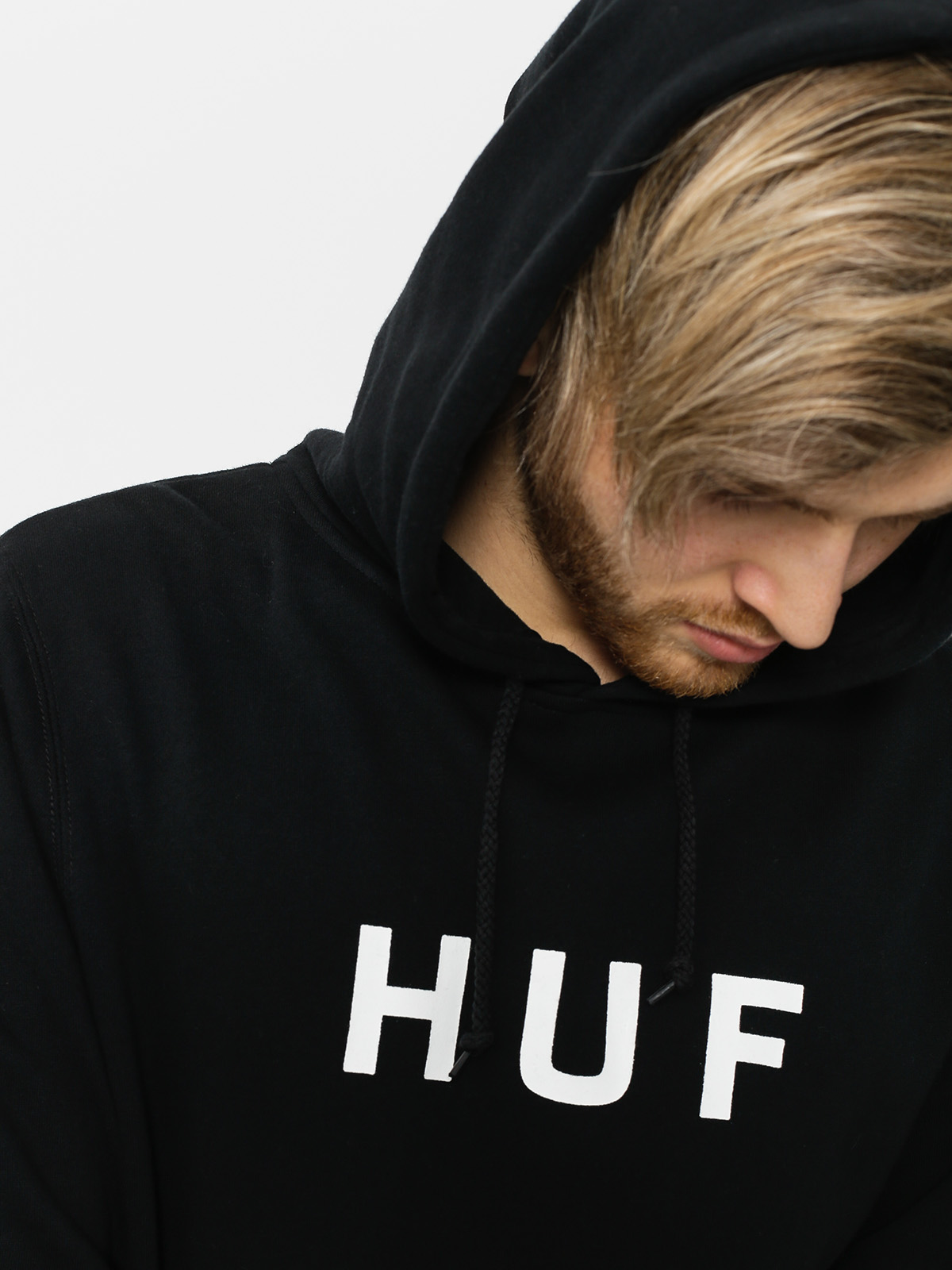 Худі HUF Essentials Og Logo HD (black)