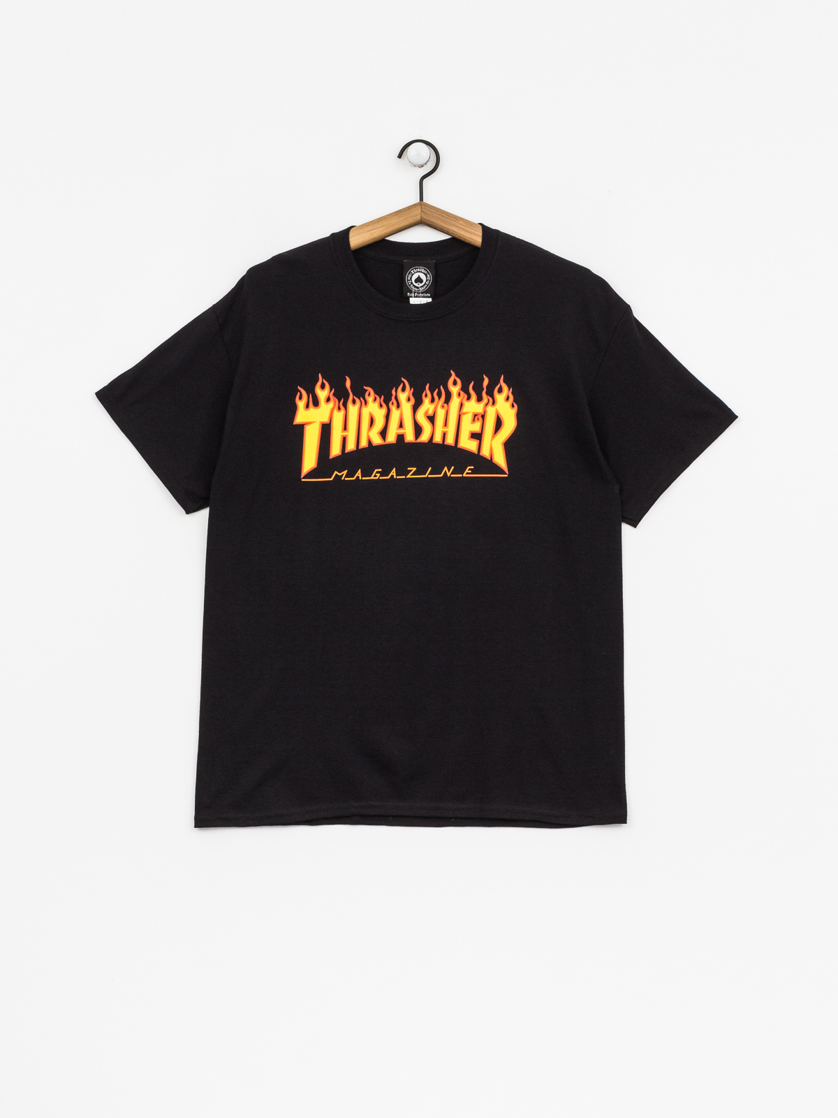 Футболка Thrasher Flame Logo (black)