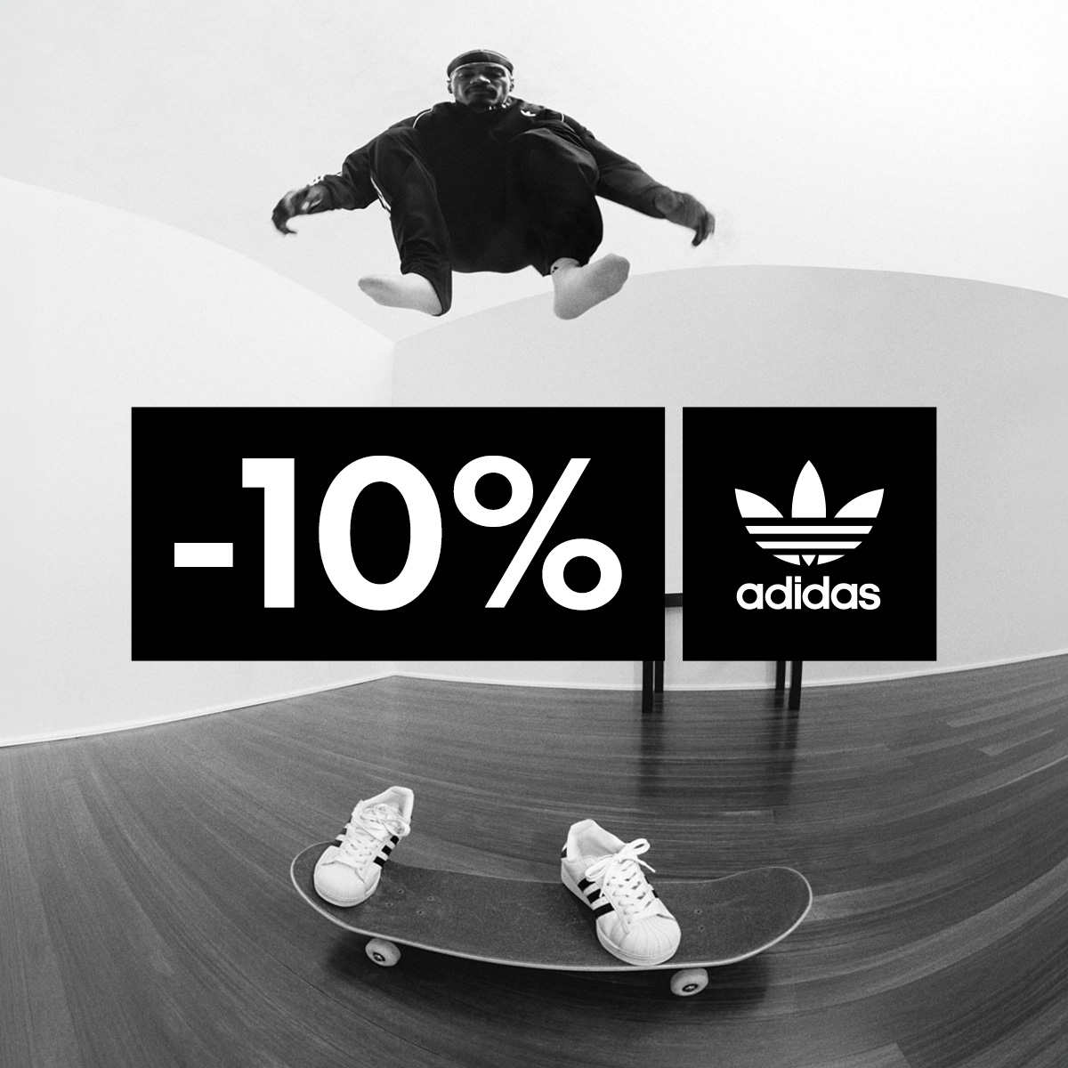 -10% на весь асортимент adidas! Тільки до 29 березня!